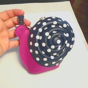Kate Spade snail key chain